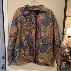 VINTAGE GTI Silk Bomber Jacket